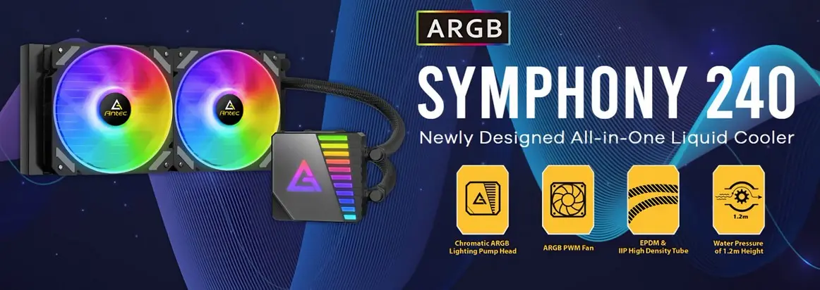 Antec Symphony ARGB 240 Refigeración Liquida