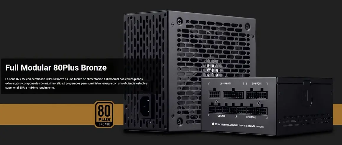 BZX650 V2 650W 80 Plus Bronze Modular BZX650 V2 650W 80 Plus Bronze Modular
